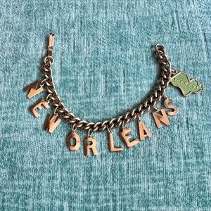 Vintage “New Orleans” Souvenir Charm Bracelet